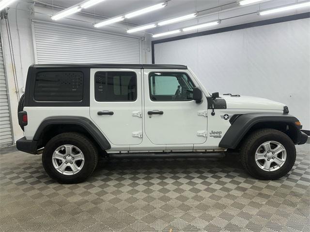 used 2020 Jeep Wrangler Unlimited car, priced at $19,475