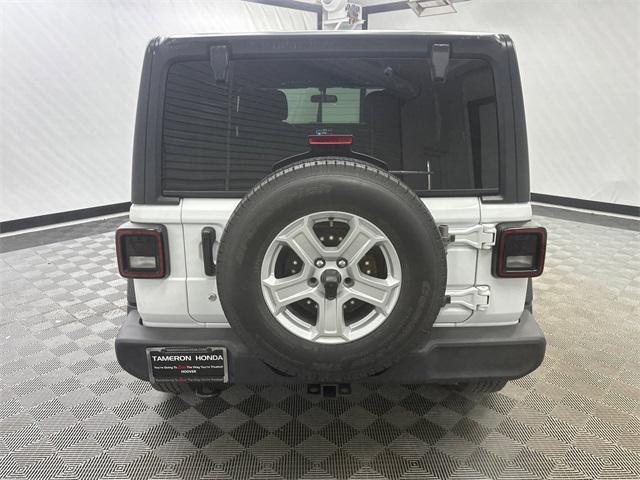 used 2020 Jeep Wrangler Unlimited car, priced at $19,475