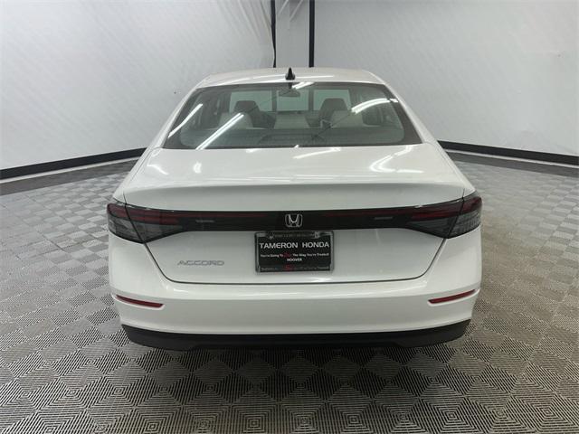 new 2025 Honda Accord car, priced at $32,110