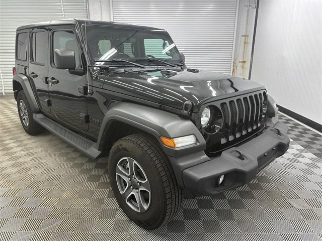 used 2022 Jeep Wrangler Unlimited car, priced at $28,840