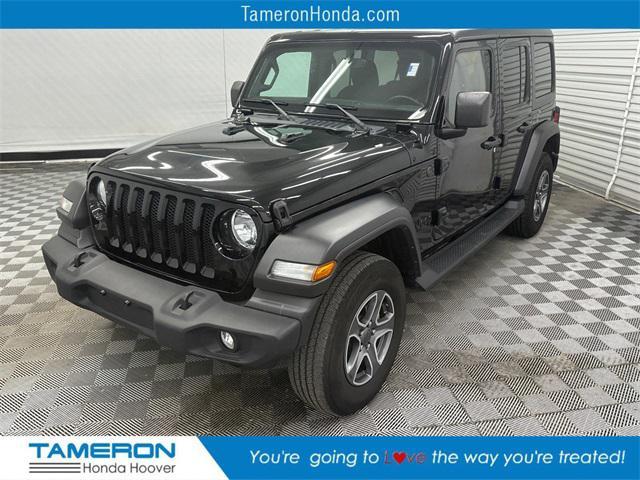 used 2022 Jeep Wrangler Unlimited car, priced at $28,840