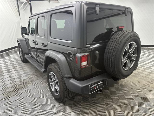 used 2022 Jeep Wrangler Unlimited car, priced at $28,840