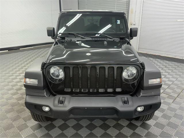 used 2022 Jeep Wrangler Unlimited car, priced at $28,840