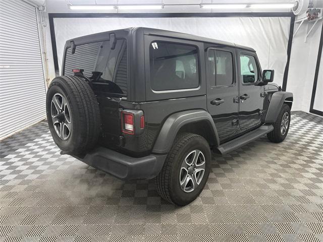 used 2022 Jeep Wrangler Unlimited car, priced at $28,840