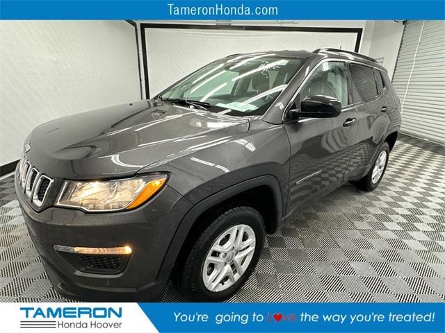 used 2021 Jeep Compass car, priced at $16,974