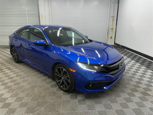 used 2021 Honda Civic car, priced at $19,999