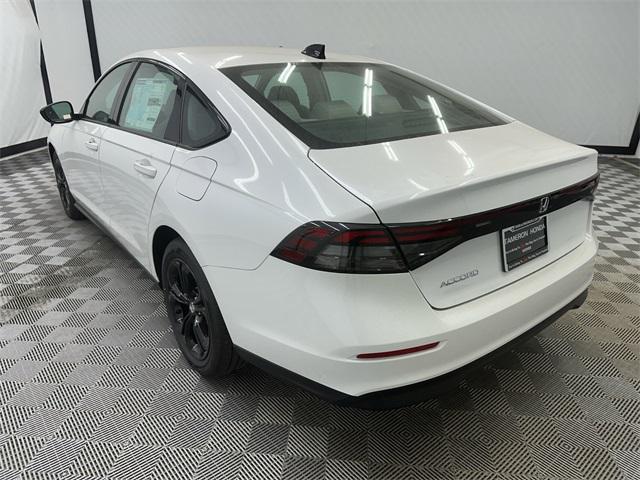 new 2025 Honda Accord car, priced at $32,110