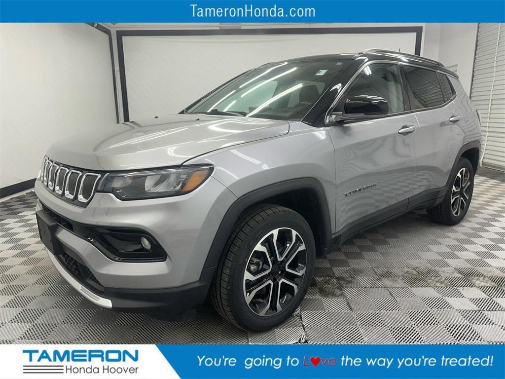 used 2022 Jeep Compass car, priced at $21,699