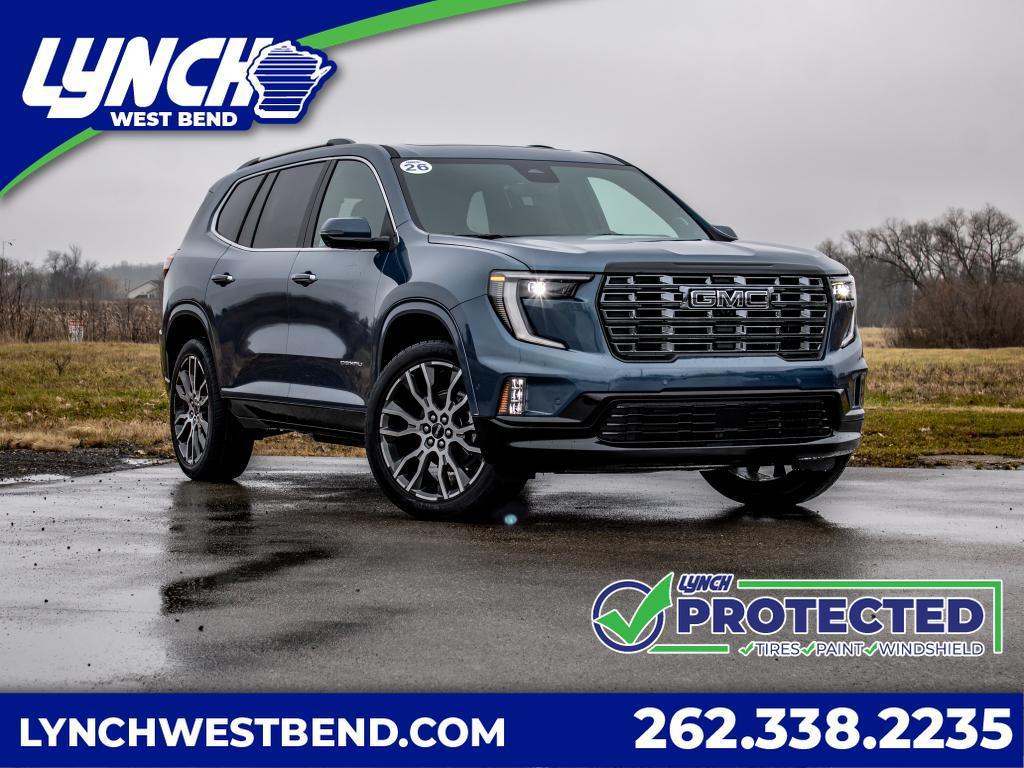 new 2026 GMC Acadia car, priced at $67,785