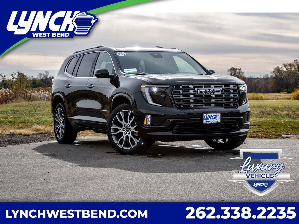 new 2026 GMC Acadia car, priced at $67,785