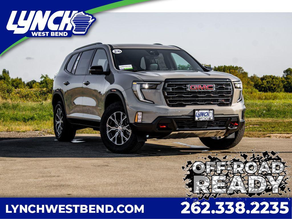 new 2026 GMC Acadia car, priced at $53,580
