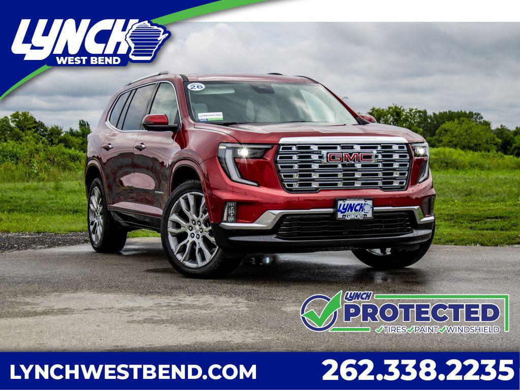 new 2026 GMC Acadia car, priced at $66,805