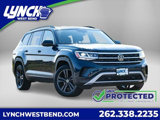 used 2021 Volkswagen Atlas car, priced at $23,599