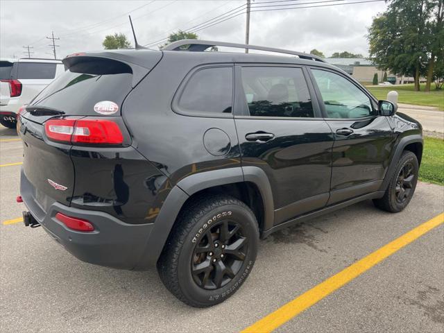 used 2018 Jeep Cherokee car, priced at $24,999