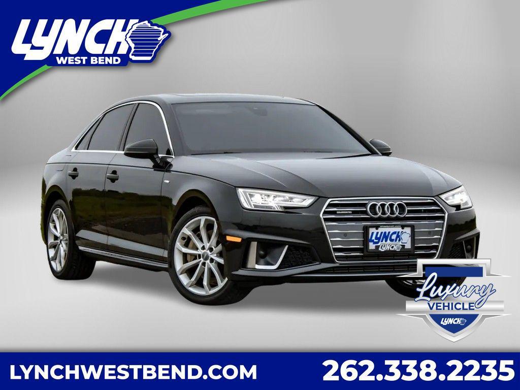 used 2019 Audi A4 car, priced at $15,499