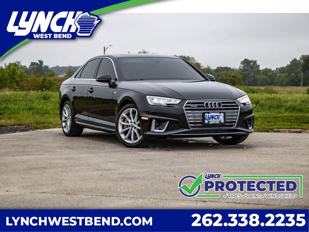 used 2019 Audi A4 car, priced at $16,999