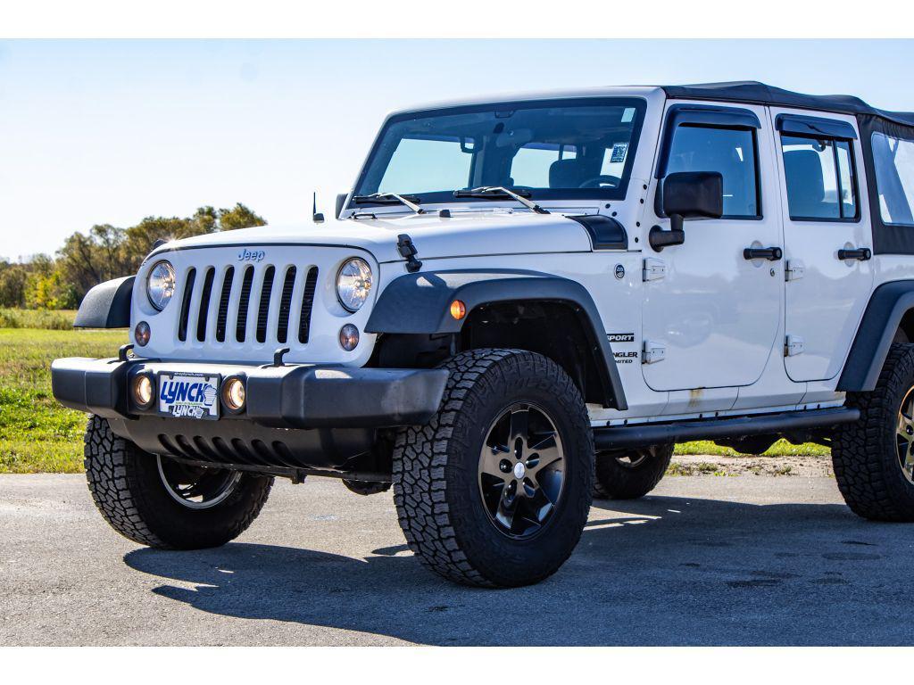 used 2015 Jeep Wrangler Unlimited car, priced at $17,999