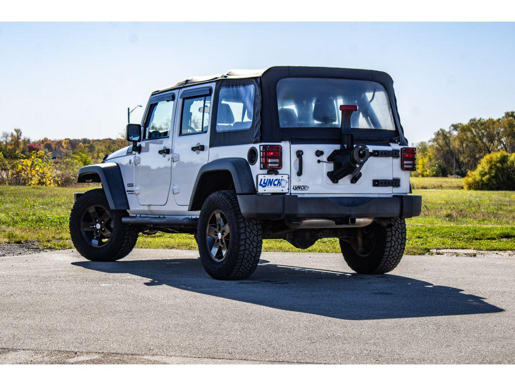 used 2015 Jeep Wrangler Unlimited car, priced at $17,999