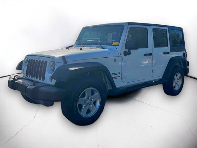 used 2017 Jeep Wrangler Unlimited car, priced at $23,924