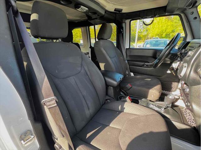 used 2017 Jeep Wrangler Unlimited car, priced at $23,924