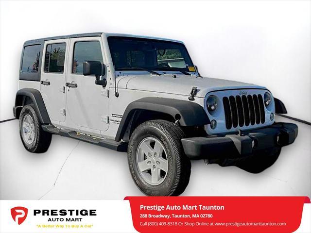 used 2017 Jeep Wrangler Unlimited car, priced at $23,924