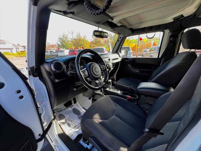 used 2017 Jeep Wrangler Unlimited car, priced at $23,924