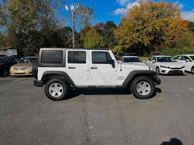 used 2017 Jeep Wrangler Unlimited car, priced at $23,924