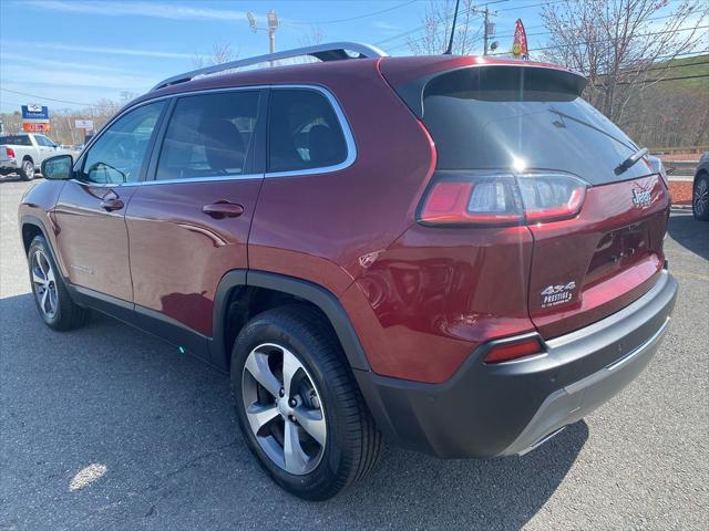 used 2021 Jeep Cherokee car, priced at $25,755