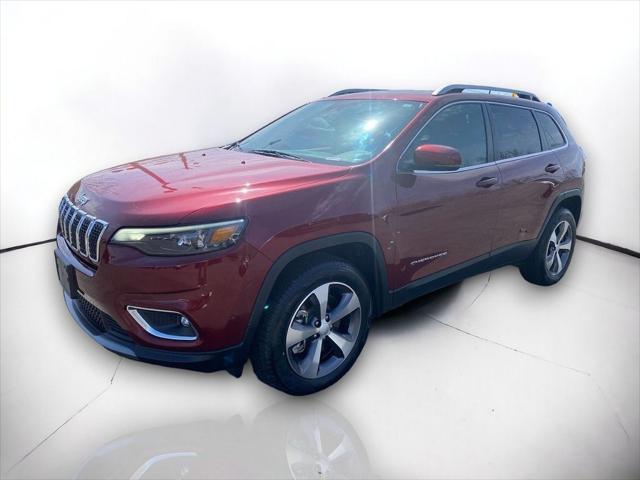 used 2021 Jeep Cherokee car, priced at $25,755