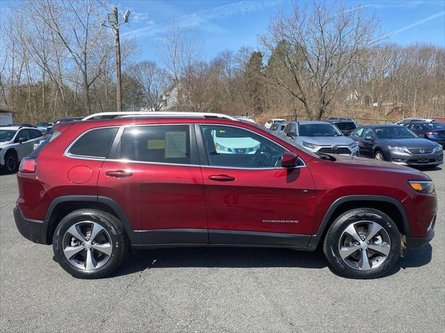 used 2021 Jeep Cherokee car, priced at $25,755