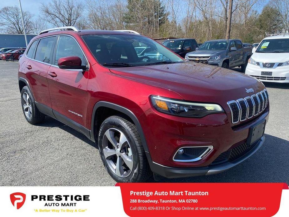 used 2021 Jeep Cherokee car, priced at $26,958