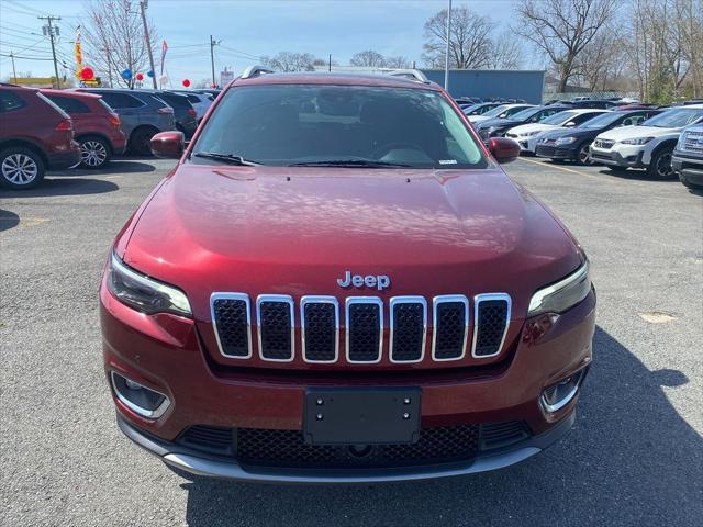 used 2021 Jeep Cherokee car, priced at $25,755