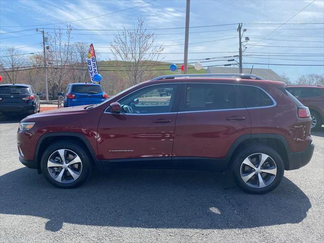 used 2021 Jeep Cherokee car, priced at $25,755