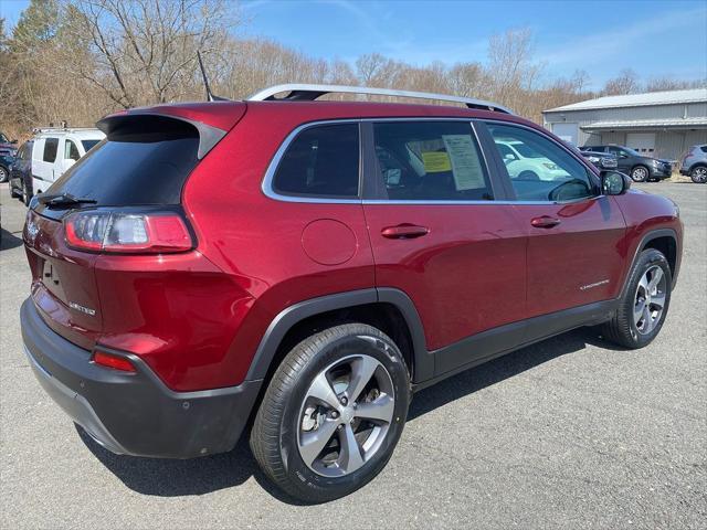 used 2021 Jeep Cherokee car, priced at $25,755