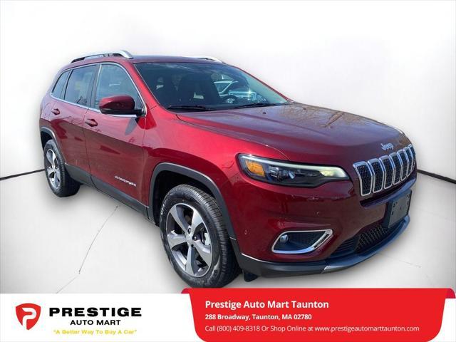 used 2021 Jeep Cherokee car, priced at $25,755