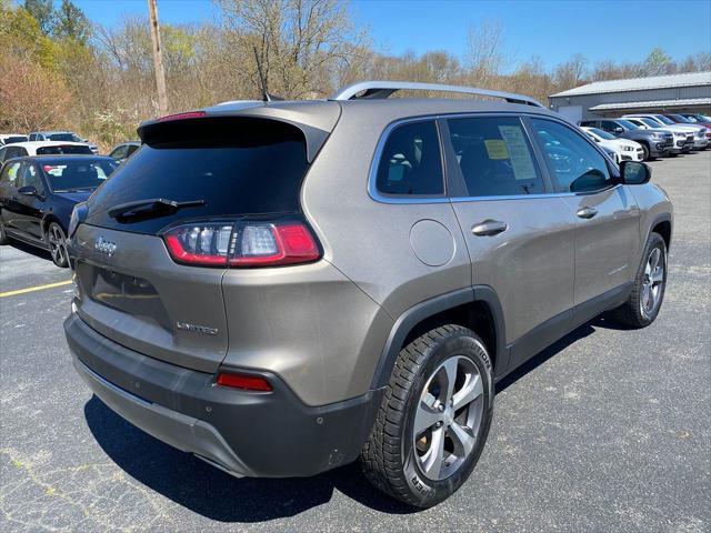 used 2021 Jeep Cherokee car, priced at $24,355