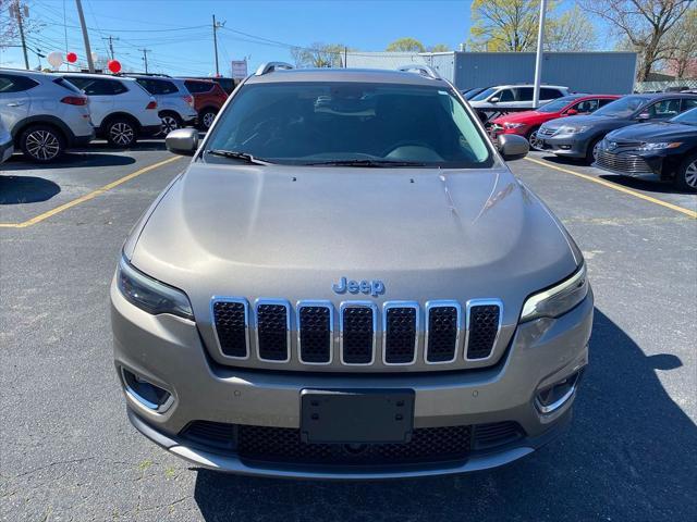 used 2021 Jeep Cherokee car, priced at $24,355