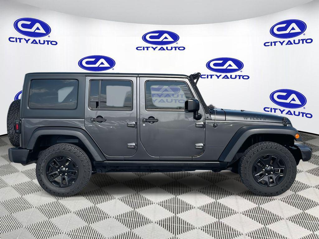 used 2017 Jeep Wrangler Unlimited car, priced at $17,157