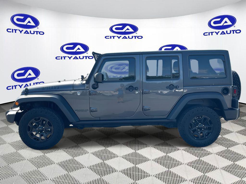 used 2017 Jeep Wrangler Unlimited car, priced at $17,157