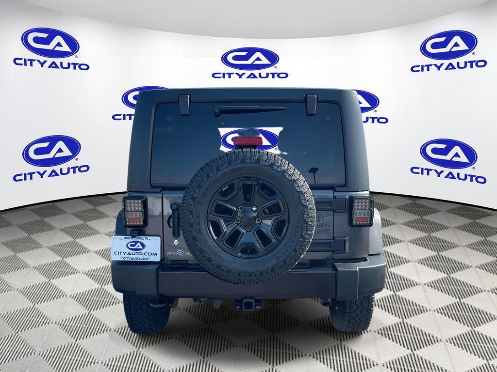 used 2017 Jeep Wrangler Unlimited car, priced at $17,157