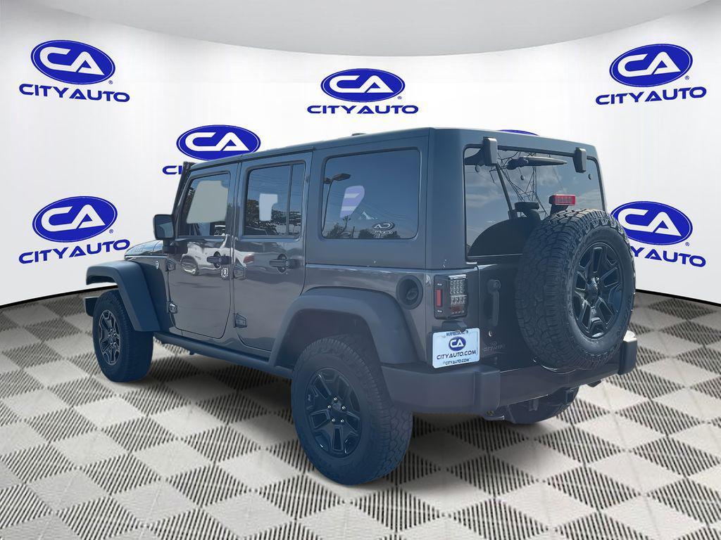 used 2017 Jeep Wrangler Unlimited car, priced at $17,157