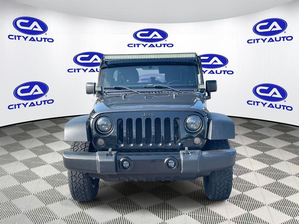 used 2017 Jeep Wrangler Unlimited car, priced at $17,157