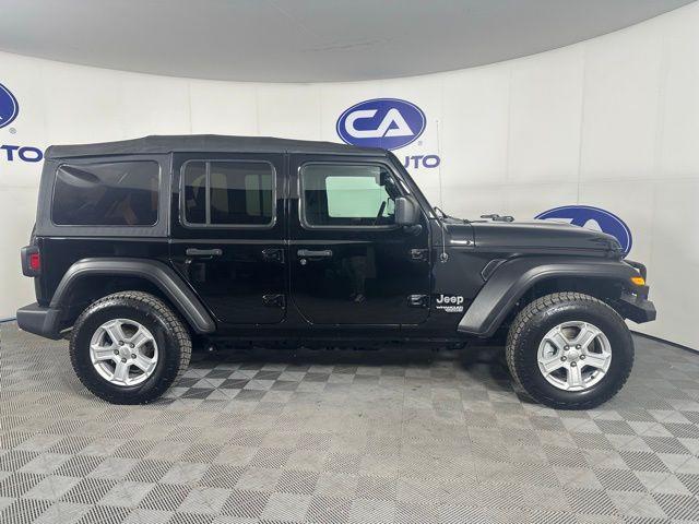 used 2020 Jeep Wrangler Unlimited car, priced at $27,503