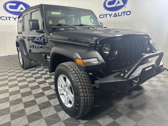 used 2020 Jeep Wrangler Unlimited car, priced at $27,503