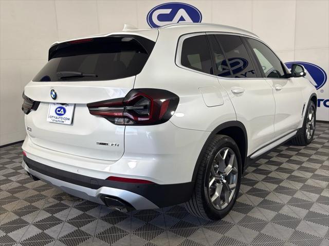 used 2023 BMW X3 car, priced at $34,800