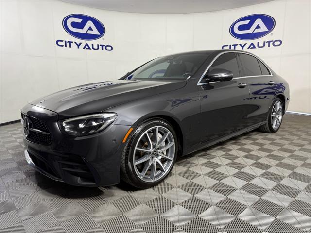 used 2021 Mercedes-Benz E-Class car, priced at $33,800