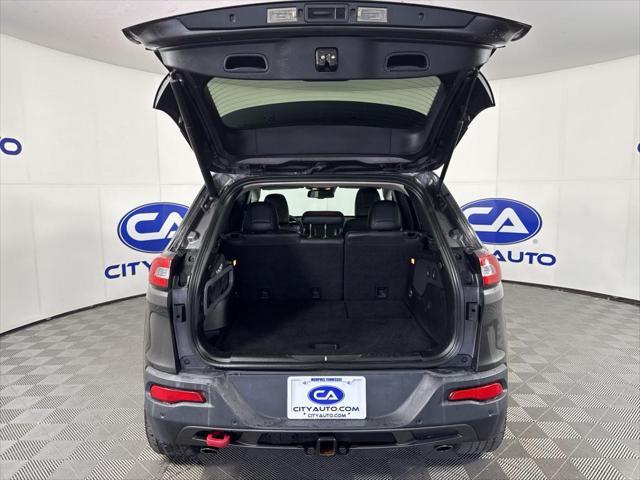 used 2015 Jeep Cherokee car, priced at $14,995