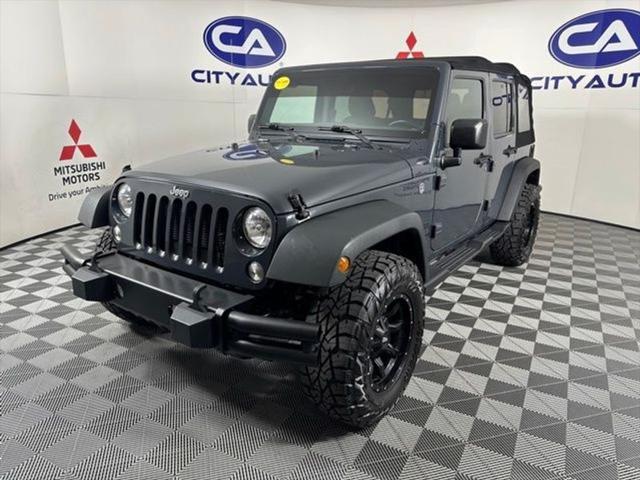 used 2016 Jeep Wrangler Unlimited car, priced at $23,450