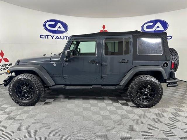 used 2016 Jeep Wrangler Unlimited car, priced at $23,450