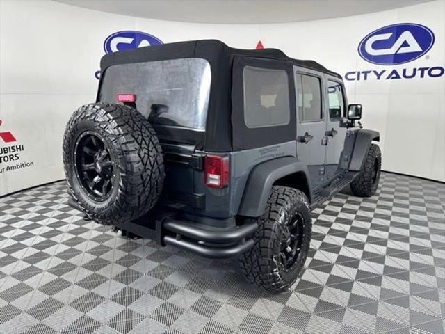 used 2016 Jeep Wrangler Unlimited car, priced at $23,450